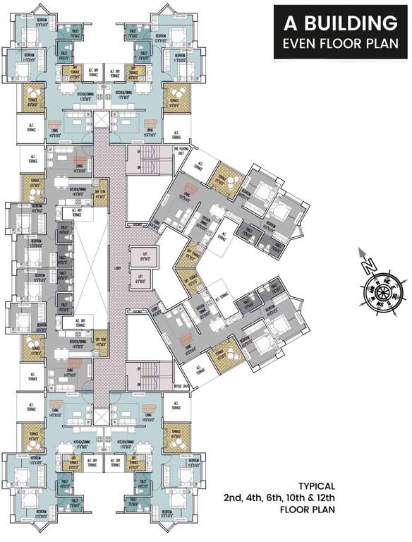  sun exotica phase 2 Images for Cluster Plan of Mittal Sun Exotica Phase 2
