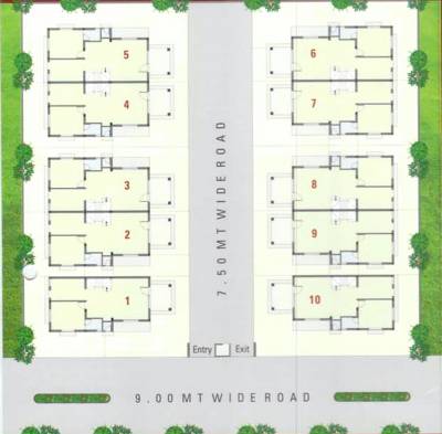 Images for Layout Plan of Om Rudraksh Bunglows