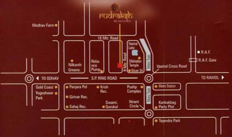 Images for Location Plan of Om Rudraksh Bunglows