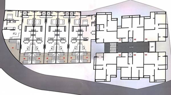 Images for Layout Plan of RK Madni Residency