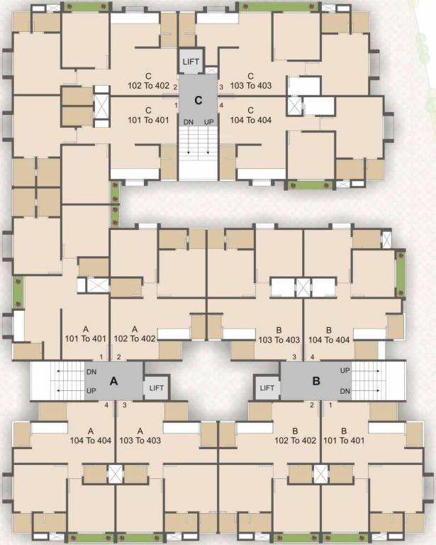 Images for Layout Plan of Jhatakia Tirth Casitas