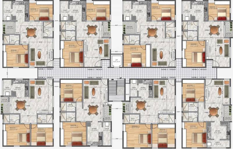 Images for Cluster Plan of Hatha Blue Bell Homes