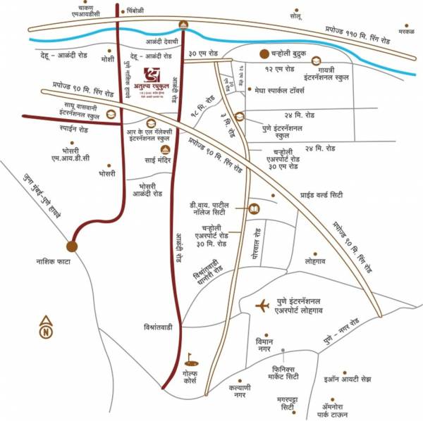 Images for Location Plan of Calyx Atulya Raghukul Building G