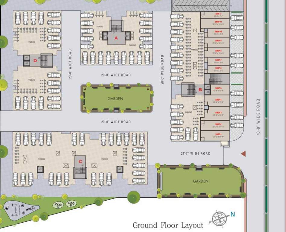 Images for Cluster Plan of Shree Vallabh Prayosha Residency