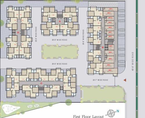 Images for Cluster Plan of Shree Vallabh Prayosha Residency