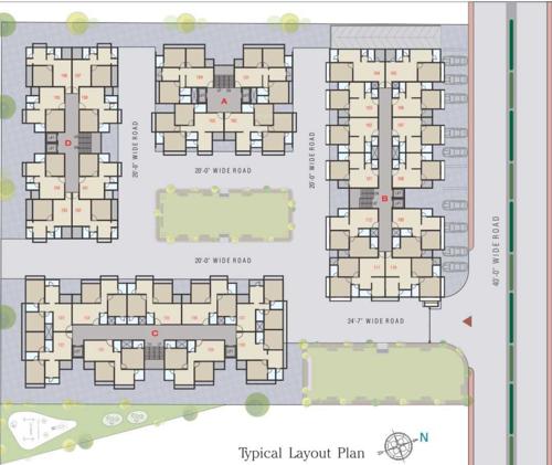 Images for Cluster Plan of Shree Vallabh Prayosha Residency