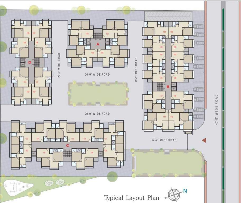 Images for Cluster Plan of Shree Vallabh Prayosha Residency
