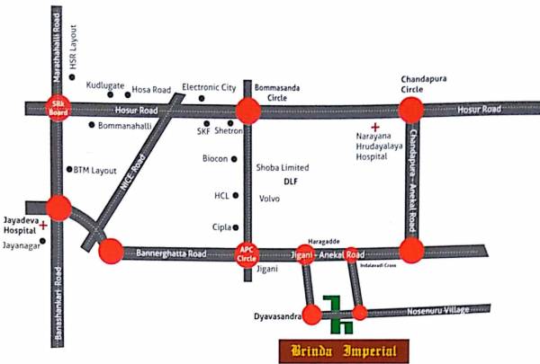 Images for Location Plan of Brinda Imperial