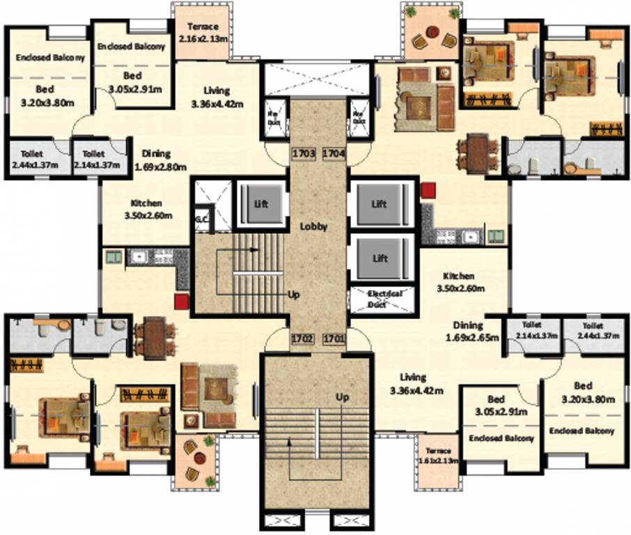 Images for Cluster Plan of Nyati Elysia II