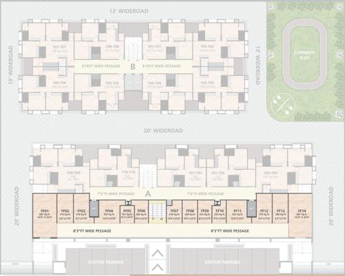  atithi-ashray Images for Cluster Plan of Ashirwad Atithi Ashray