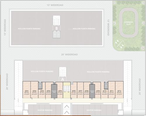  atithi-ashray Images for Cluster Plan of Ashirwad Atithi Ashray