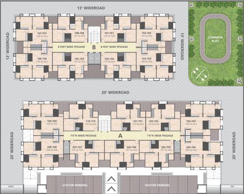 Images for Cluster Plan of Ashirwad Atithi Ashray