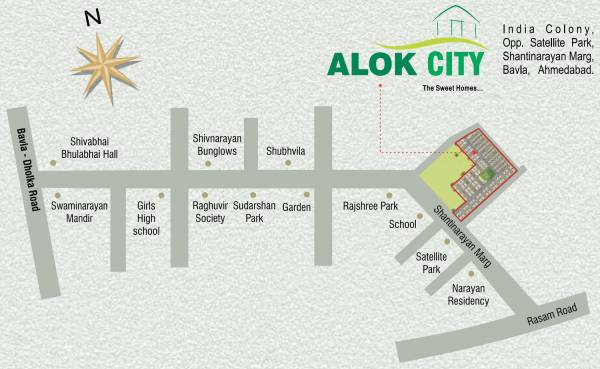 Images for Location Plan of Hiramani Alok City