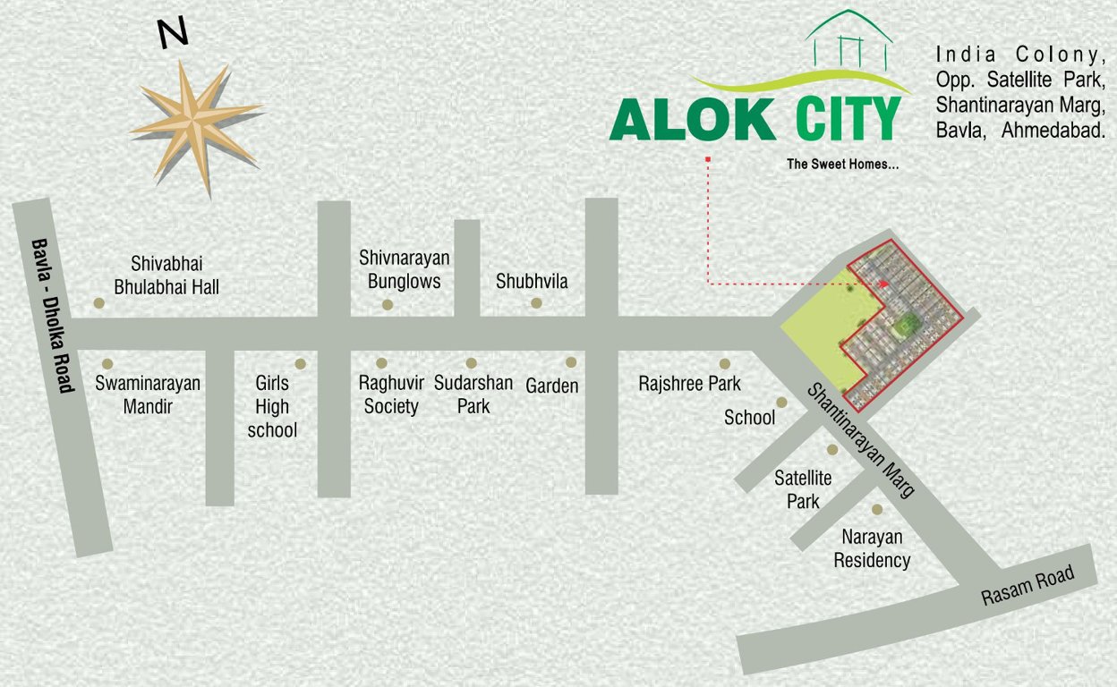 Images for Location Plan of Hiramani Alok City