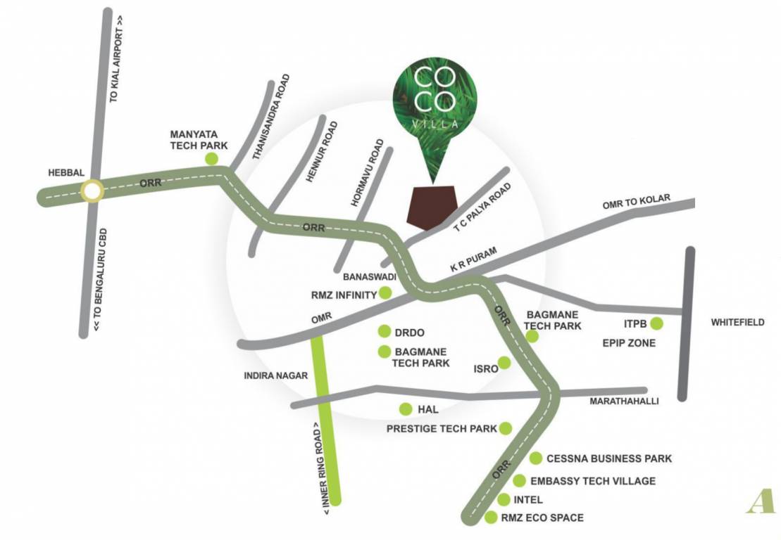  coco villa phase 2 Images for locationPlan