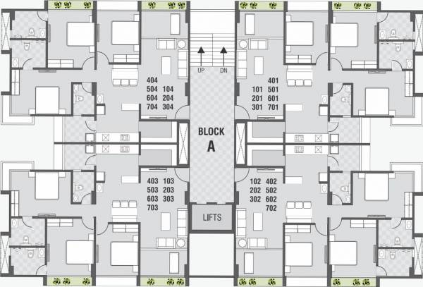 Images for Cluster Plan of Empire Pushpam
