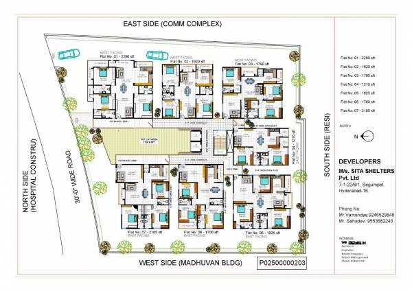 clusterPlan of Sita Sarovar