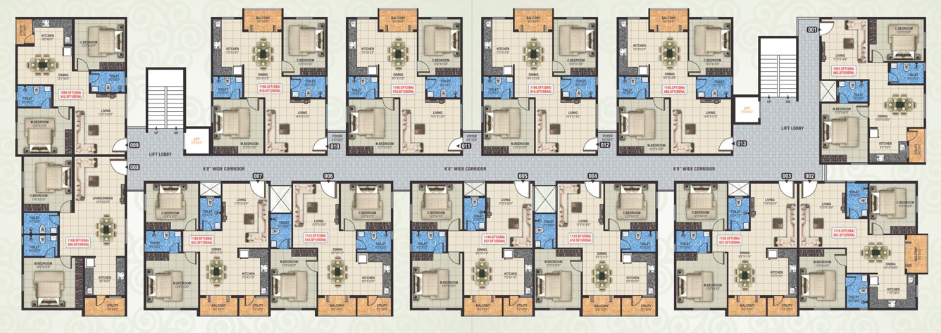 Images for Cluster Plan of Saranya Soham