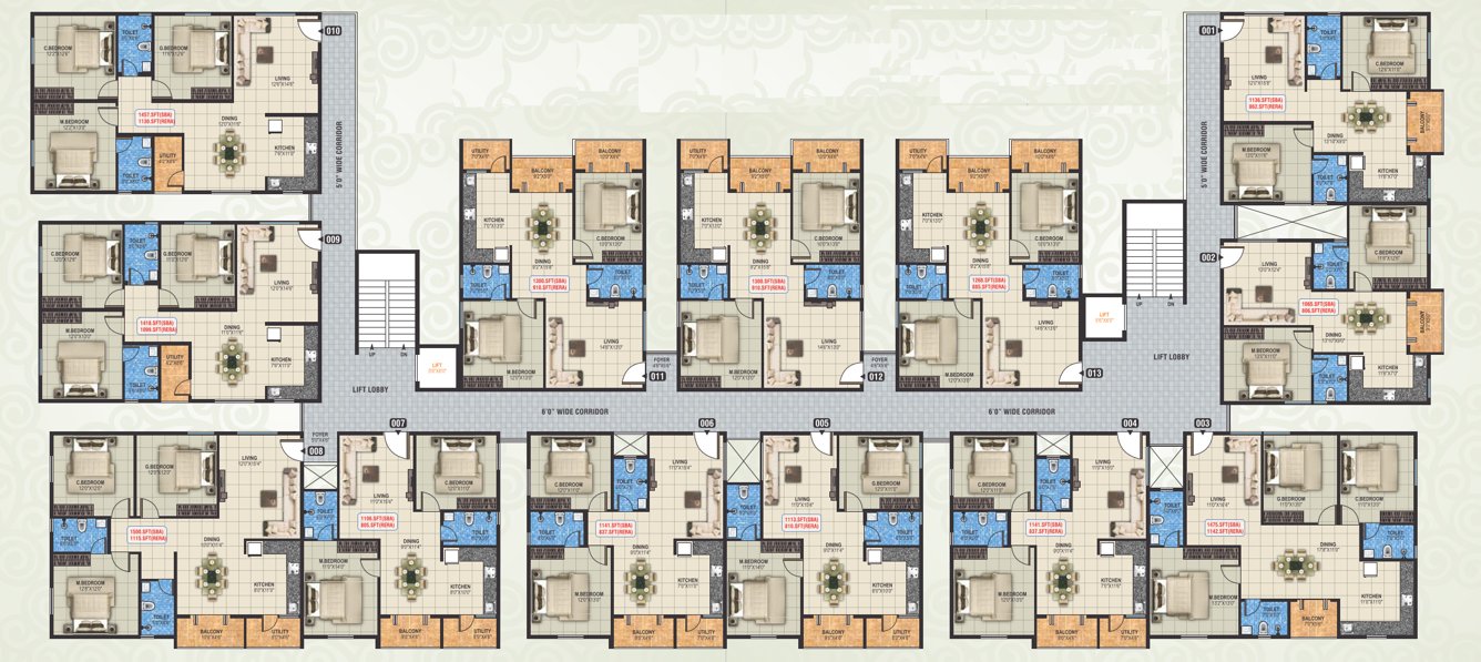 Images for Cluster Plan of Saranya Soham