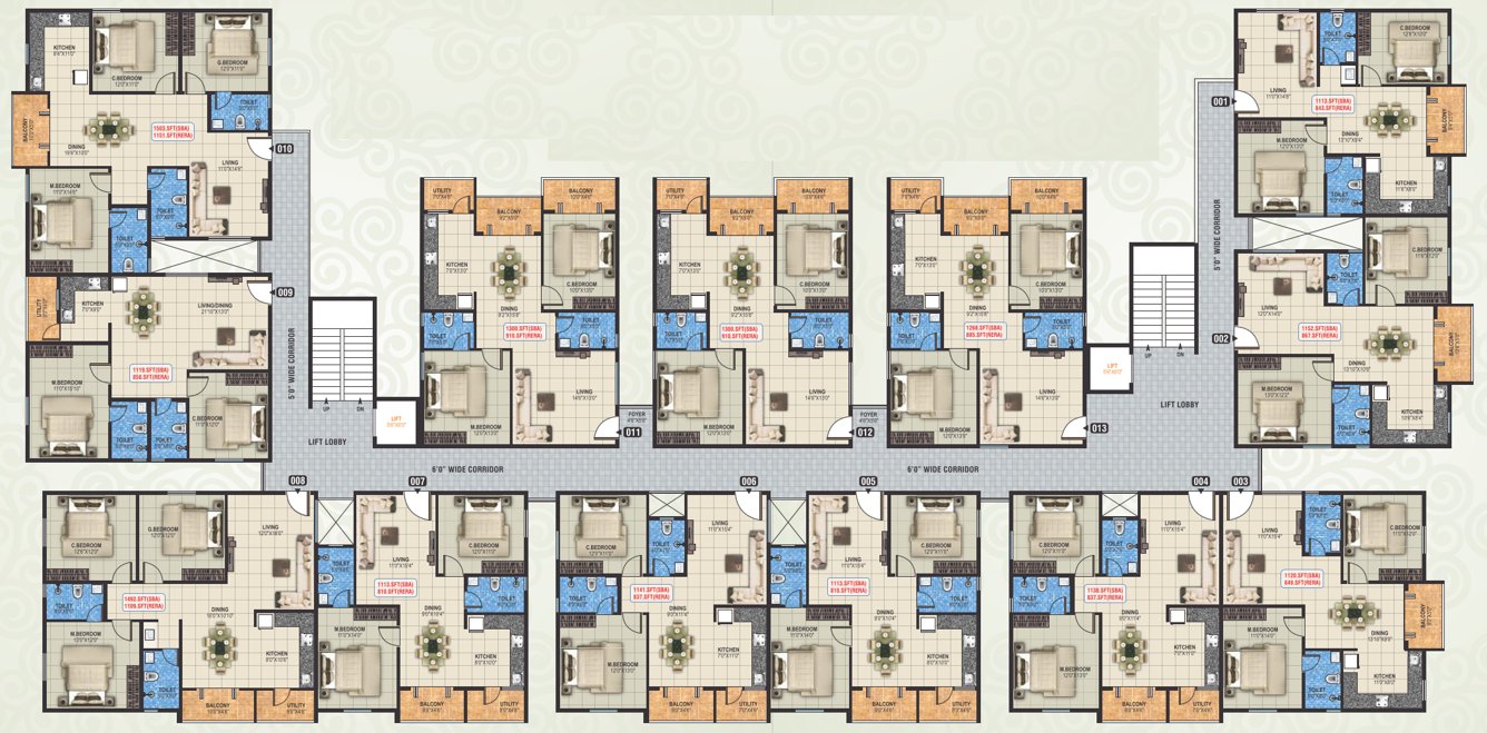 Images for Cluster Plan of Saranya Soham