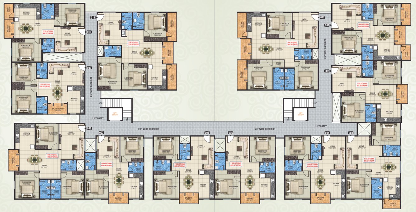 Images for Cluster Plan of Saranya Soham