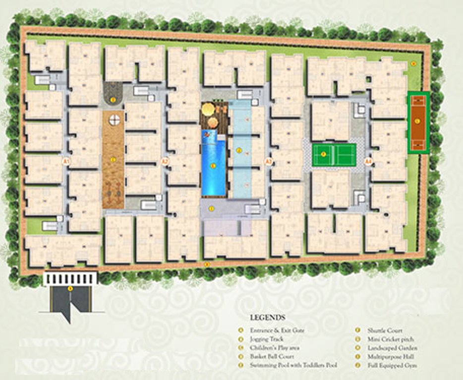 Images for Layout Plan of Saranya Soham