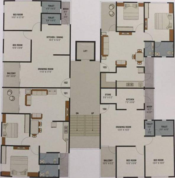 Images for Cluster Plan of Sthapatya Height