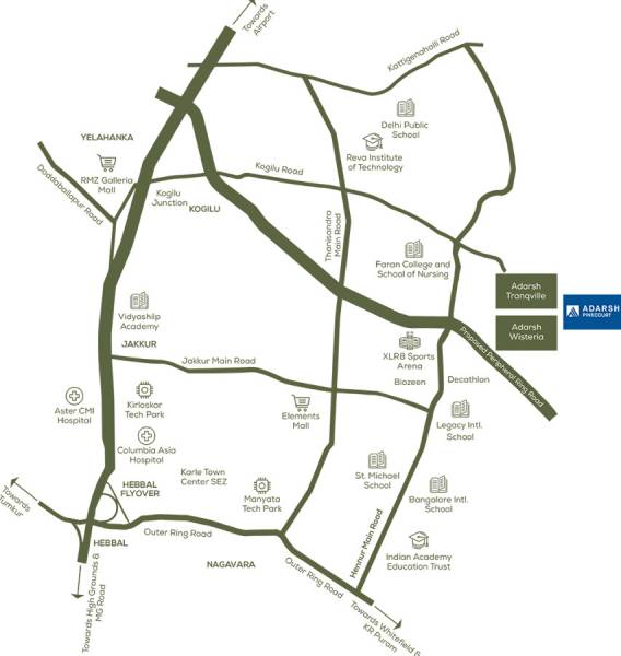 Images for Location Plan of Adarsh Pinecourt