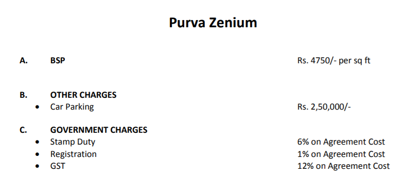 zenium Subvention Scheme Payment Plan