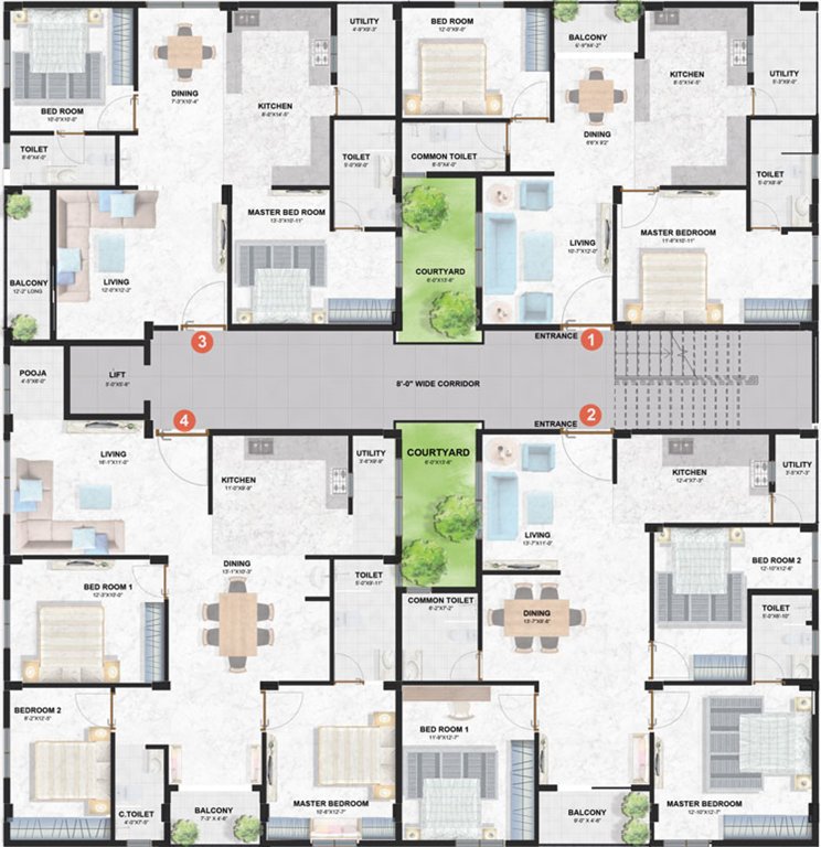 Images for Cluster Plan of Nilaya Aravalli