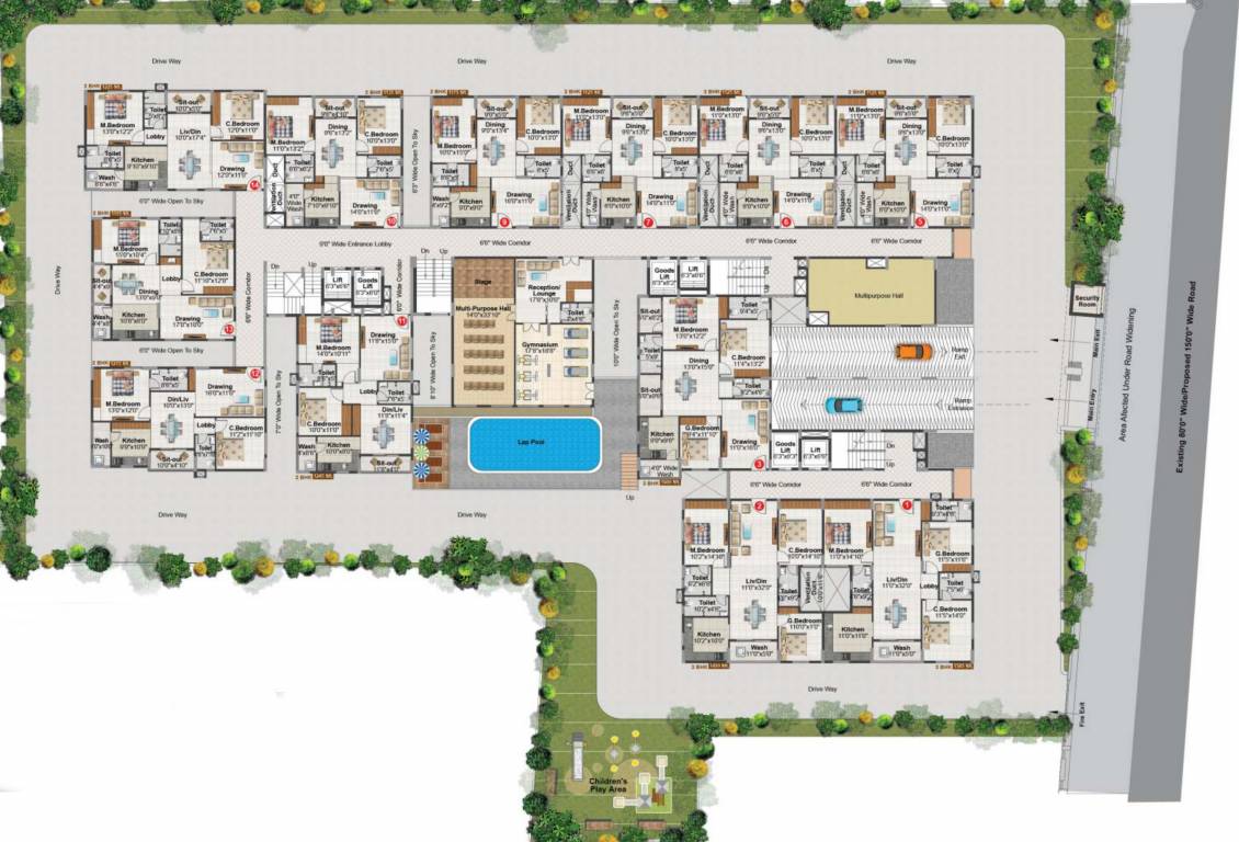 Images for Layout Plan of Balaji Aavaas