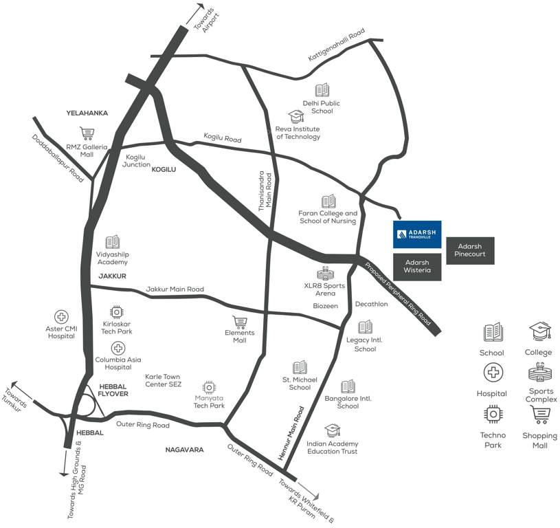 Images for Location Plan of Adarsh Tranqville