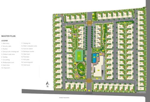 Images for Master Plan of Adarsh Tranqville