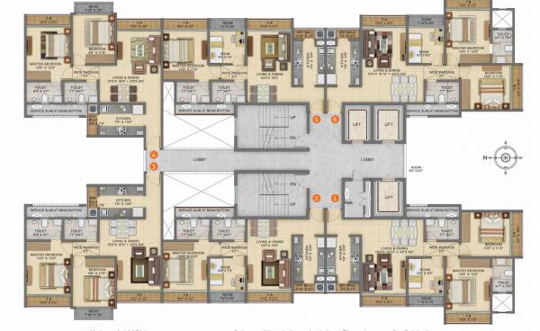 Palm Grove Cluster Plan joyville-virar-phase-3 Palm Grove Cluster Plan