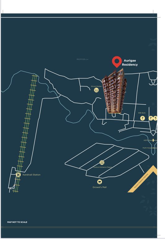 aurigae residency d wing Location Plan