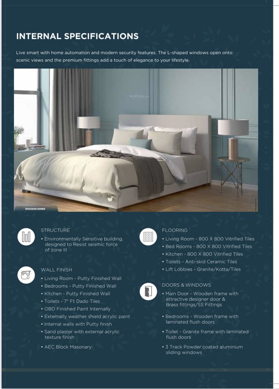  aurigae residency d wing Bedroom