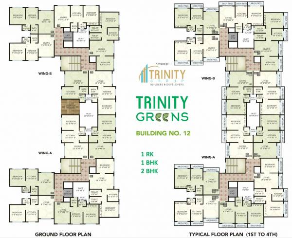  greens Trinity Greens-12 A, B Cluster Plan