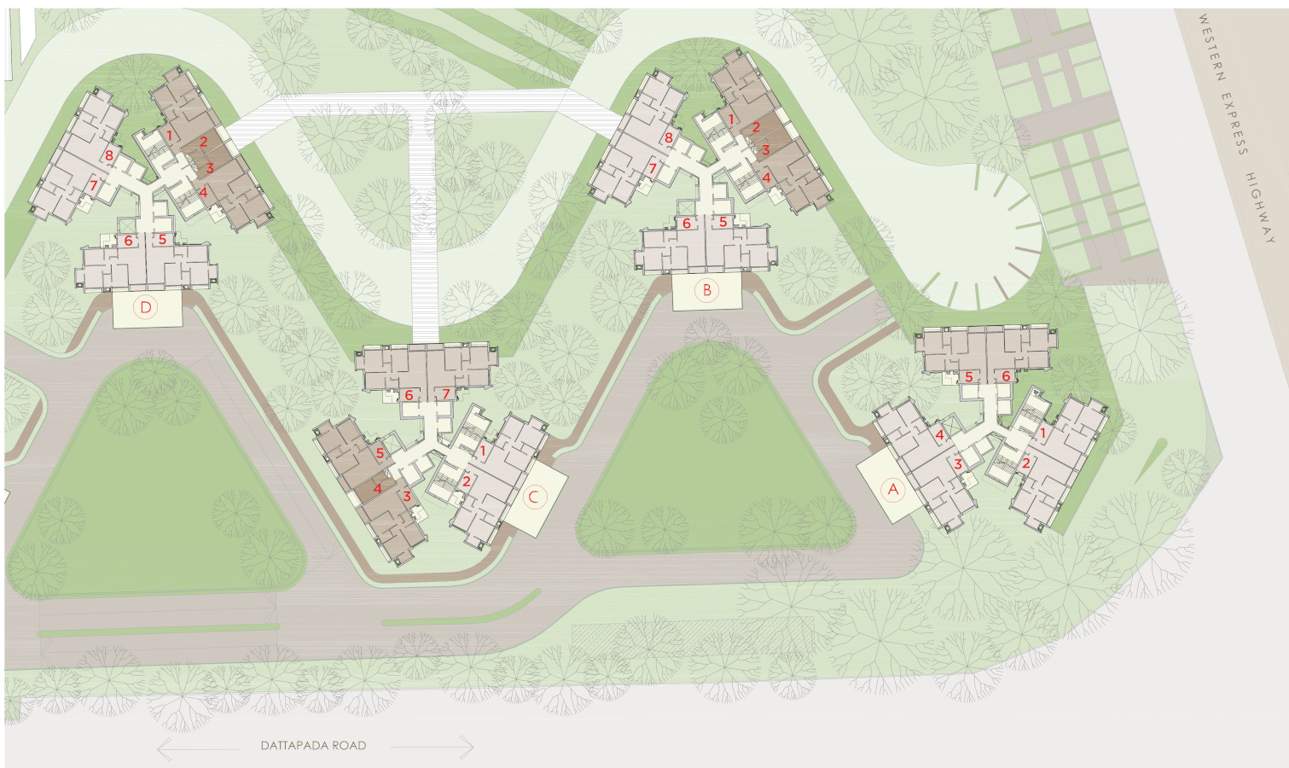  sky city tower e Master Plan