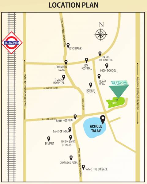  crystal Location Plan