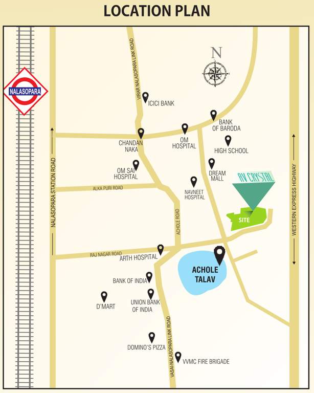  crystal Location Plan