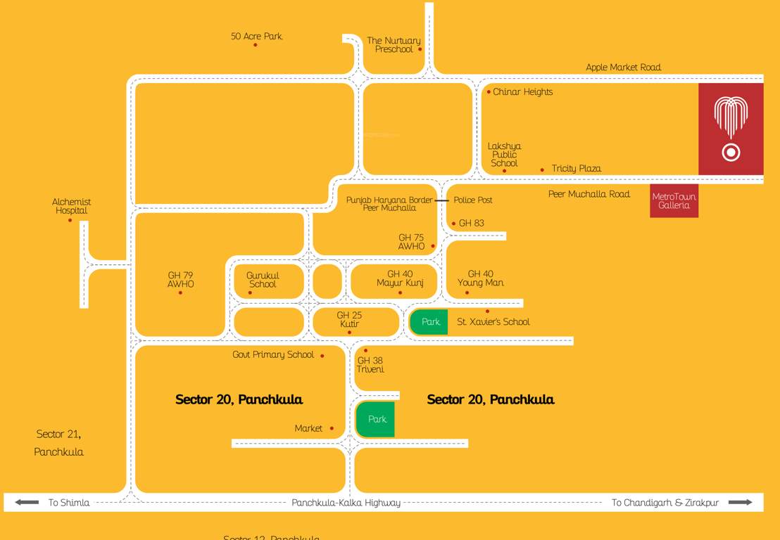 metro town phase 1 Images for Location Plan of Parkwood Metro Town