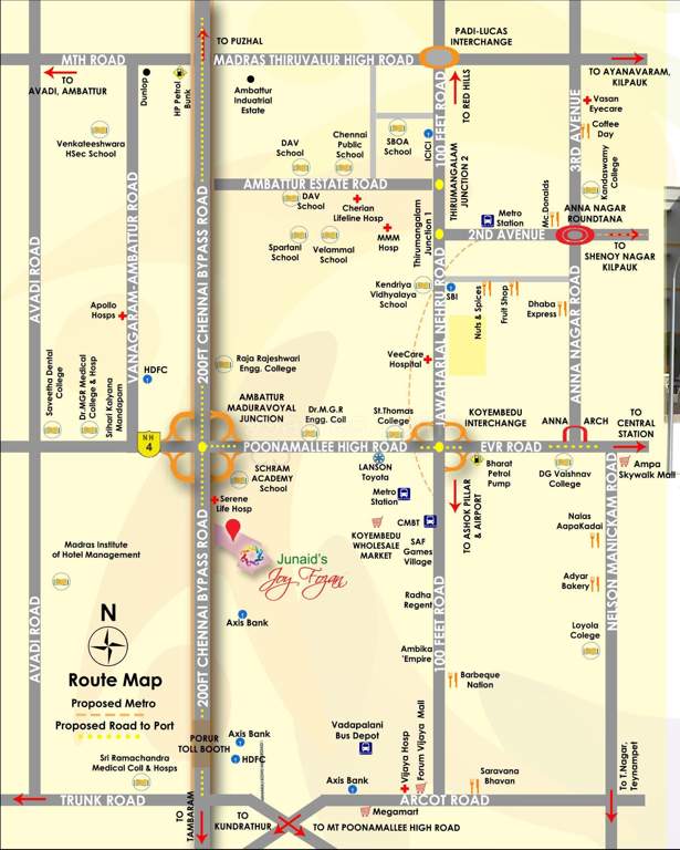  joy residencia Location Plan
