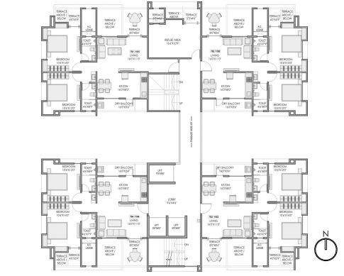  padmavati hills a d h D Cluster Plan