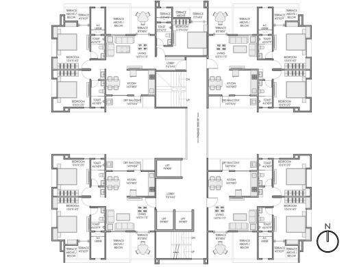  padmavati hills a d h D Cluster Plan