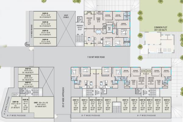 Images for Cluster Plan of Avadh Heights