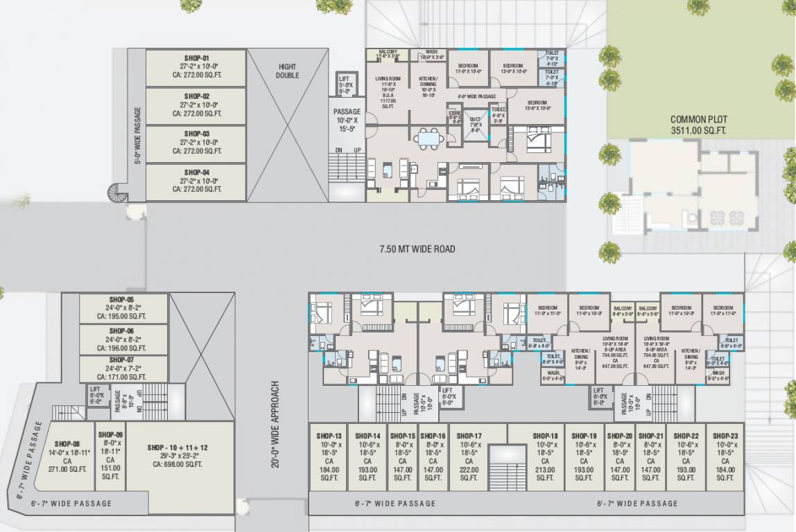 Images for Cluster Plan of Avadh Heights