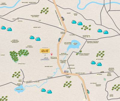 Images for Location Plan of Rainbow Athashri At Pebbles