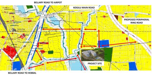  temple-bells Images for Location Plan of Pristine Temple Bells