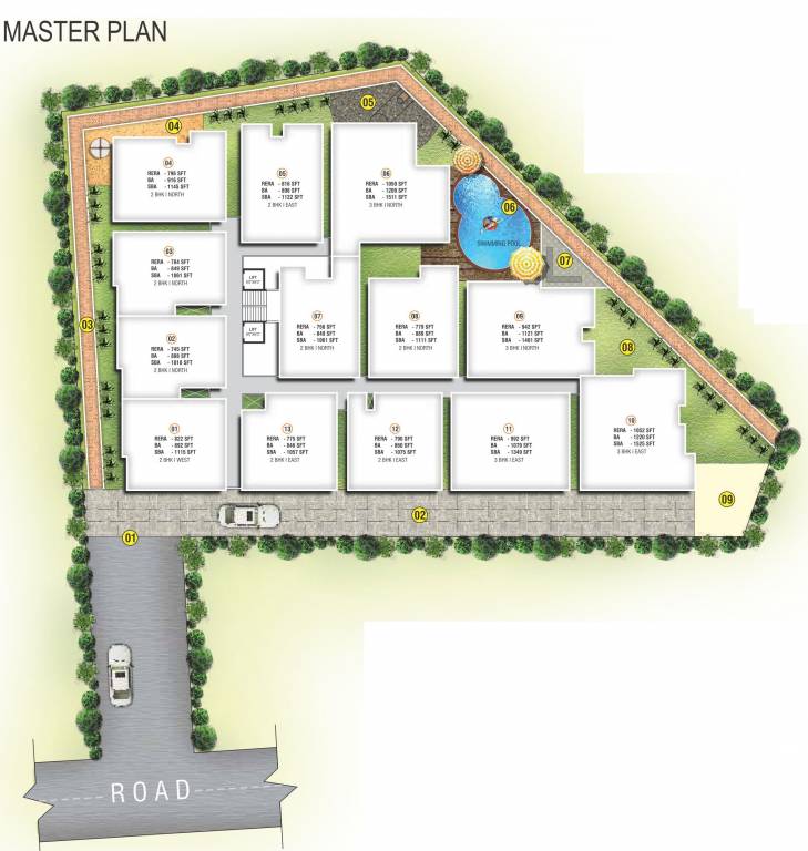 Images for Master Plan of Sanjeevini Sanctuary