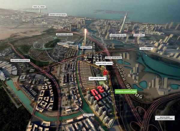 Images for Location Plan of Sobha Hartland Greens Phase III